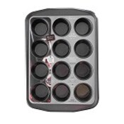 Wholesale - Baker's Secret Signature Collection 12 cup muffin pan C/P 12, UPC: 6935780112497